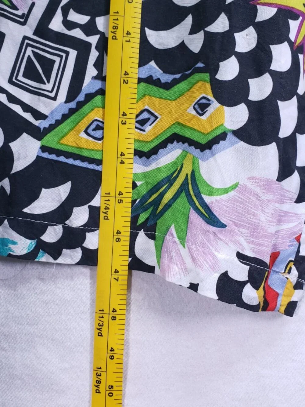 Vintage Jay Jacobs Jumpsuit Size 5 Abstract Retro Art Wide Leg Lightweight